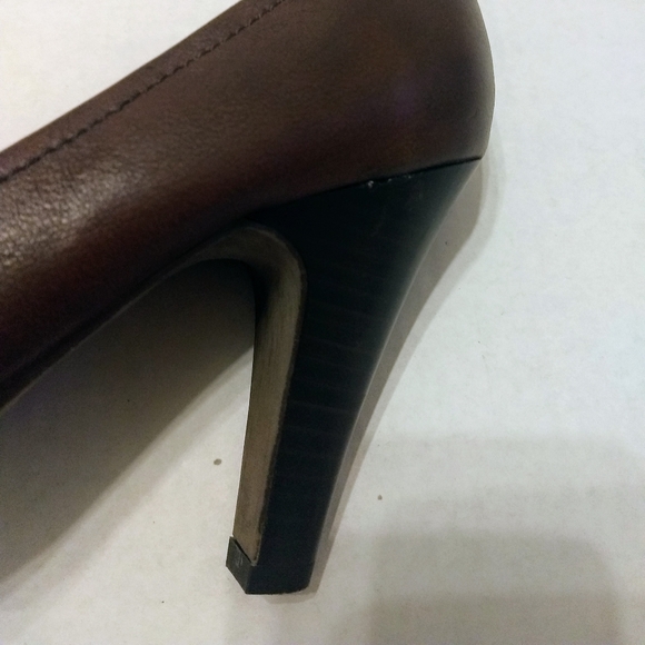 Aldo Massari Women's Brown Heels Sz 40 - Picture 8 of 14